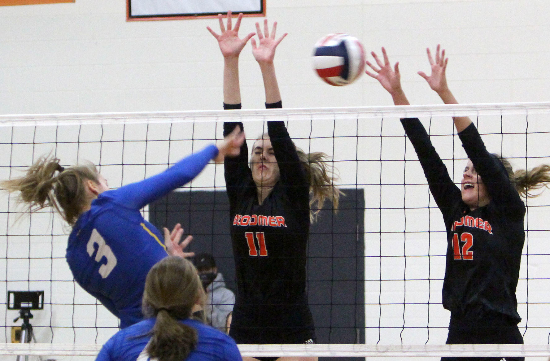Rice Lake at Bloomer volleyball 10-24-19